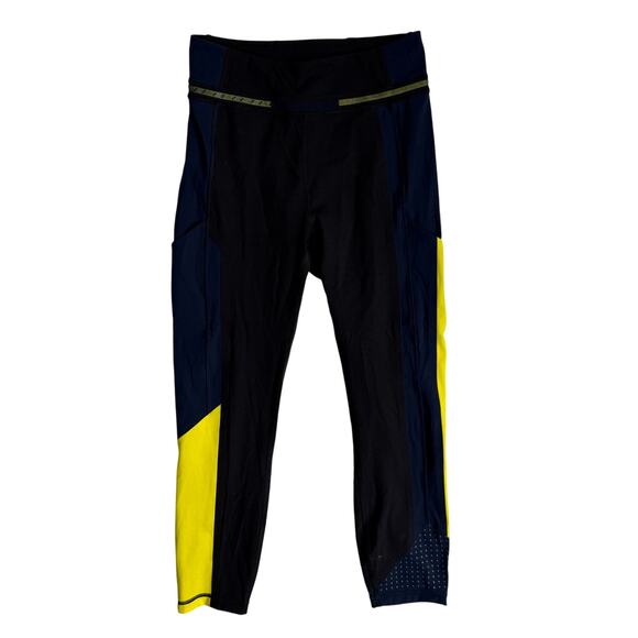 Lululemon x Roksanda Break New Ground Crop Leggings Tight Black 6 - Picture 1 of 9